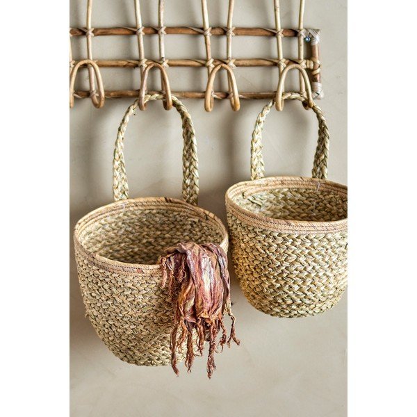 Košíky z mořské trávy v sadě 2 ks ø 26x41 cm Amia – Bloomingville-image-3
