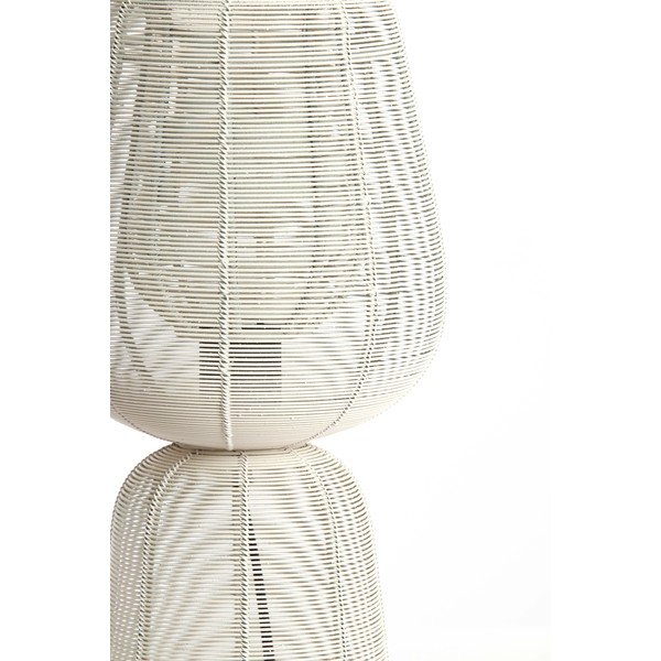 Krémová stolní lampa (výška 42 cm) Aboso – Light & Living-image-2