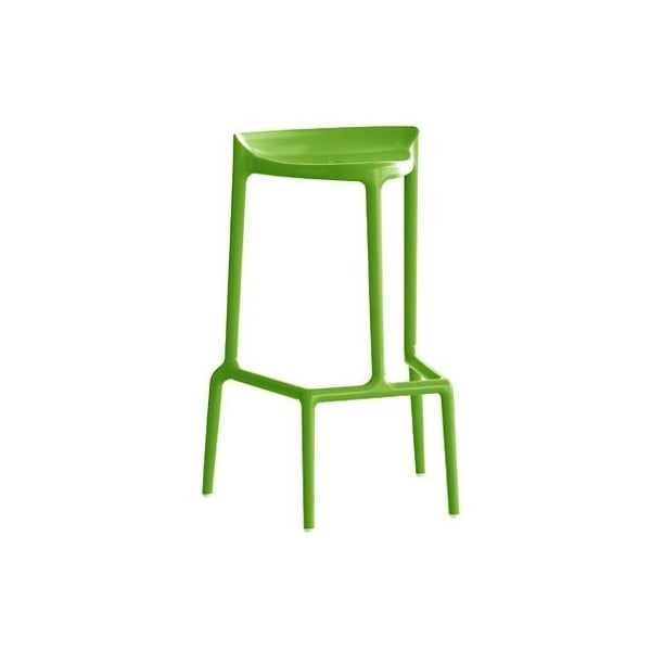 Barová židle Happy 490, světle zelená