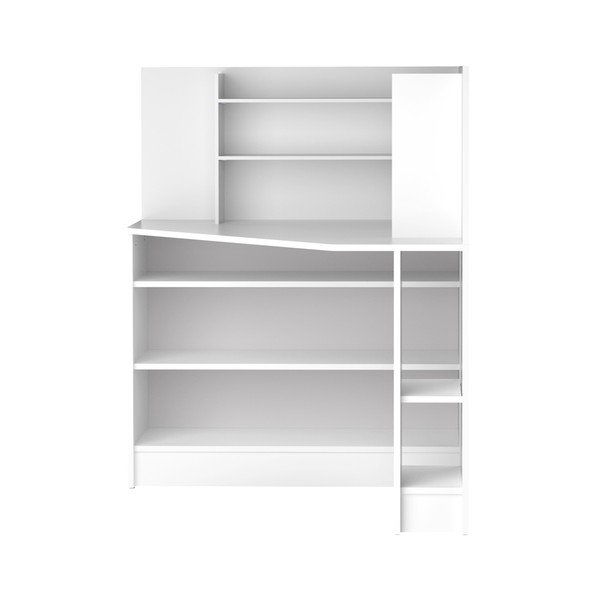 Bílý rohový pracovní stůl TemaHome Archi-image-3
