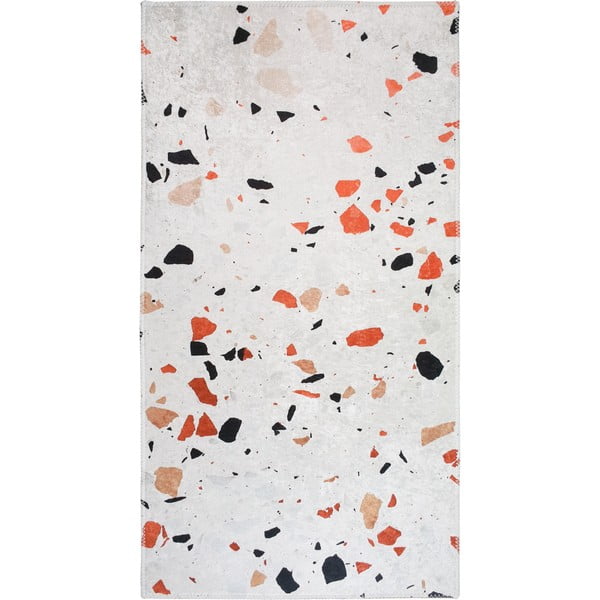 Oranžový/slonovinový pratelný koberec 60x100 cm Italian Stone – Vitaus