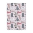 Prošívaná deka a povlak na polštář v sadě z bavlněného saténu 140x200 cm – Butter Kings