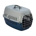 Modrá/šedá přepravka pro domácího mazlíčka 35x58 cm Dog Fantasy Carrier – Plaček Pet Products