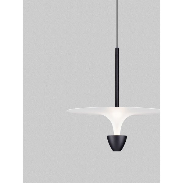 Matně černé hliníkové LED závěsné svítidlo ø 34 cm Topio – Nova Luce-image-1