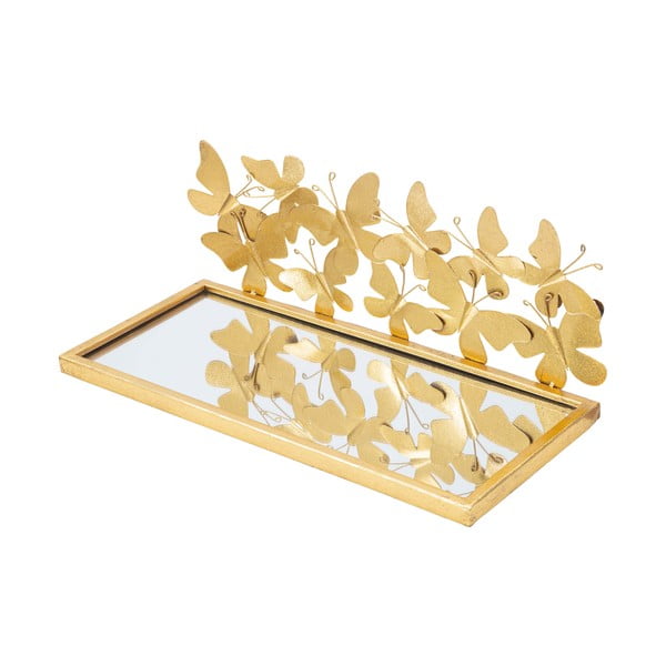 Noční stolek ve zlaté barvě Butterfly – Mauro Ferretti-image-2