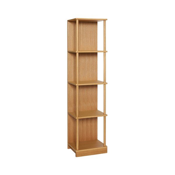 Regál v dekoru dubu v přírodní barvě 45x180x37 cm Noblesse – Hübsch