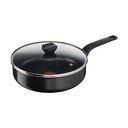 Hliníková pánev s poklicí ø 24 cm Simply Clean Red – Tefal