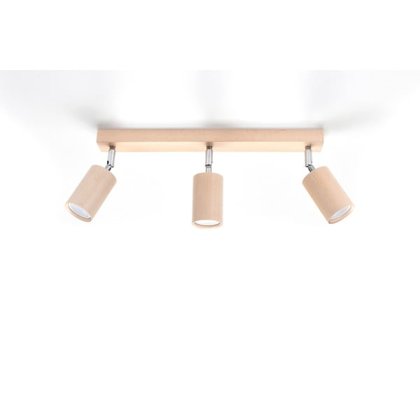 Dřevěné stropní svítidlo Sollux Ludwik, délka 45 cm-image-4