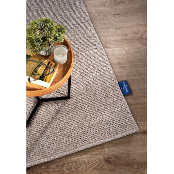 Světle hnědý ručně tkaný vlněný koberec 80x150 cm Francois – Villeroy&Boch-image-2