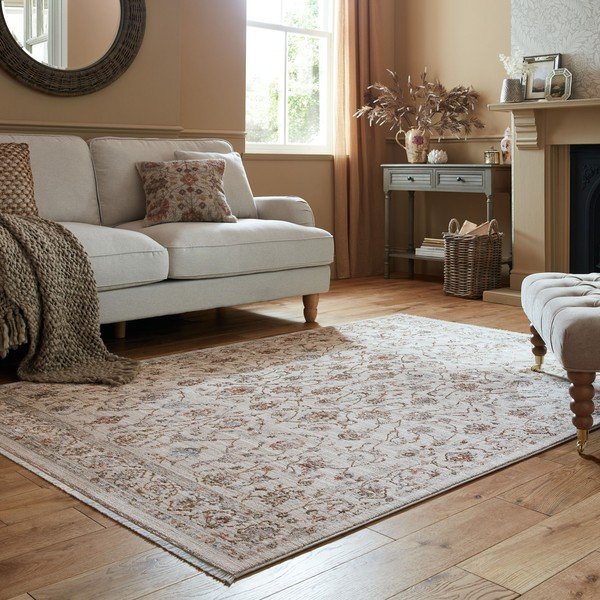 Béžový koberec 200x290 cm Elodie Traditional – Flair Rugs-image-1
