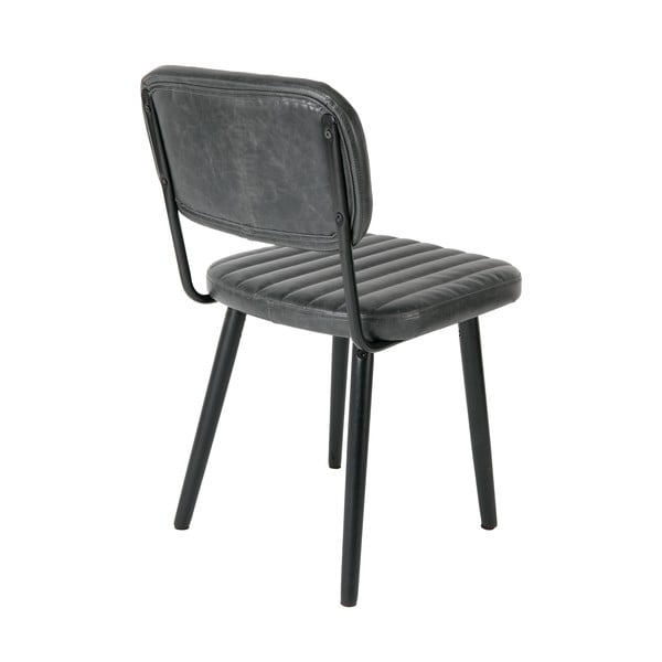 Černá jídelní židle Jake Worn – White Label-image-3