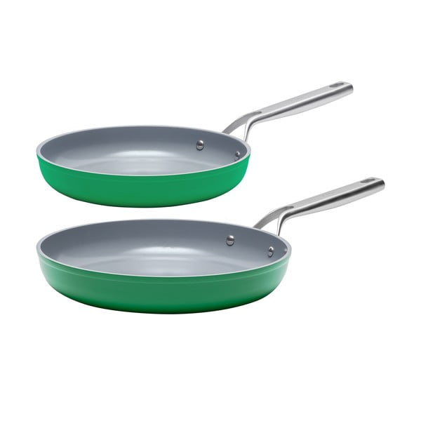 Pánve v sadě 2 ks s keramickým povrchem ø 30 cm Meda 3.0 – FABINI