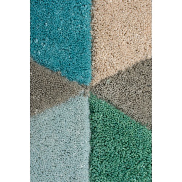 Modrý koberec Flair Rugs Scope, 120 x 170 cm-image-1