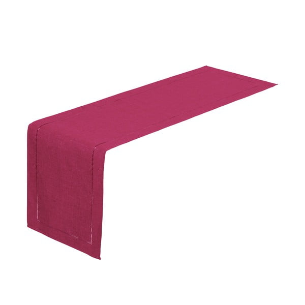 Fuchsiově růžový běhoun na stůl Casa Selección, 150 x 41 cm
