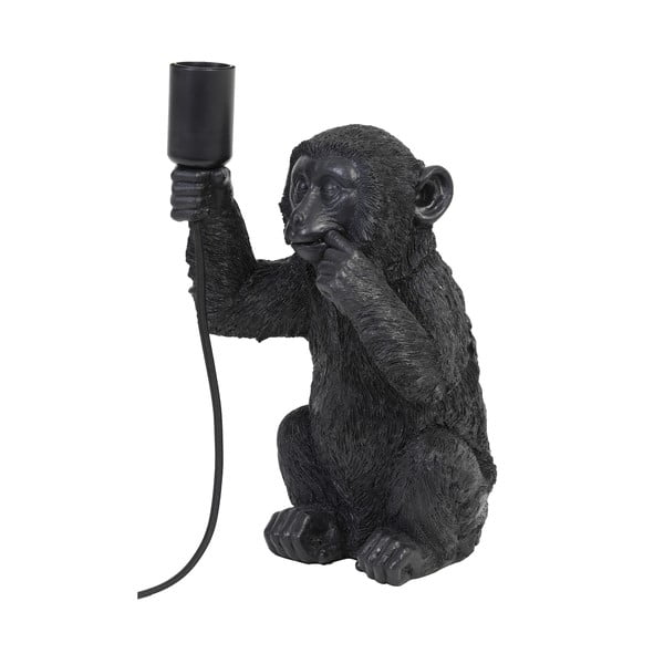Černá stolní lampa (výška 34 cm) Monkey – Light & Living-image-3