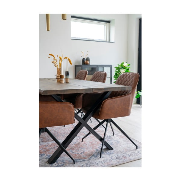 Modro oranžový koberec 230x160 cm Havana - House Nordic-image-1