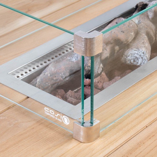 Skleněný set k ohništi COSI Cosi, 65 x 33 cm-image-1