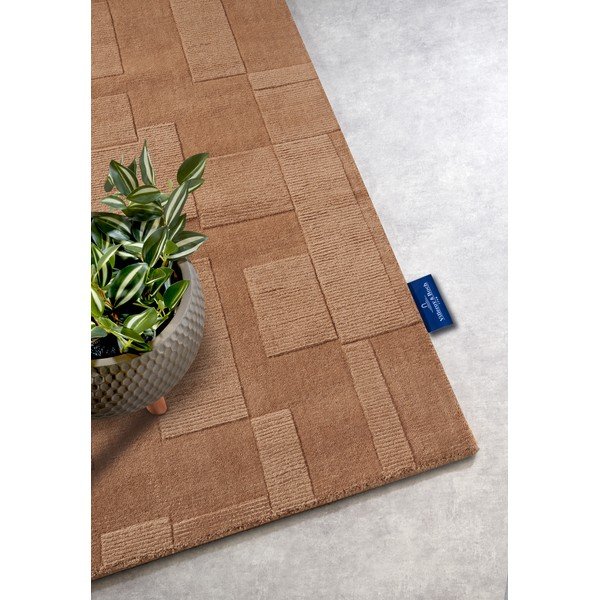 Hnědý ručně tkaný vlněný běhoun 80x250 cm Wilhelmine – Villeroy&Boch-image-2