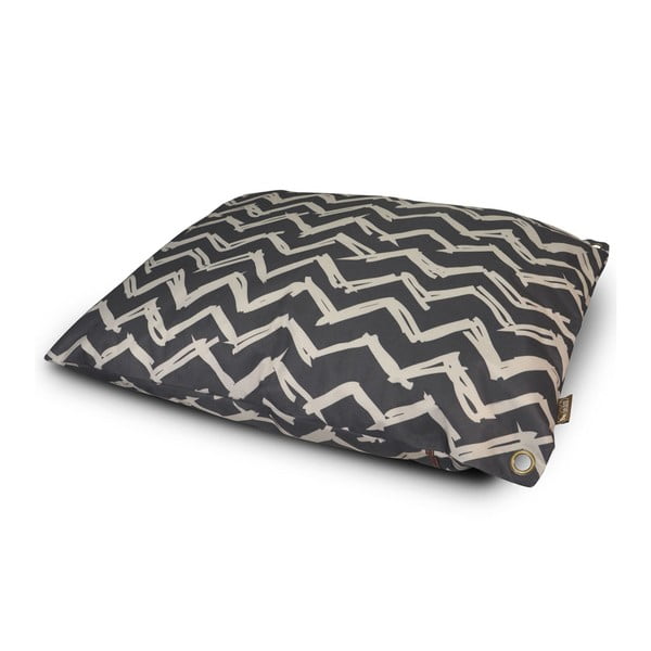 Černý pelíšek pro psa 90x120 cm Outdoor Bed Barn Raven Black L – P.L.A.Y.