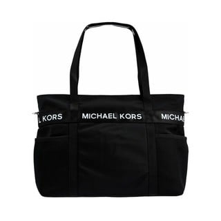 Černá látková kabelka Michael Kors The Michael