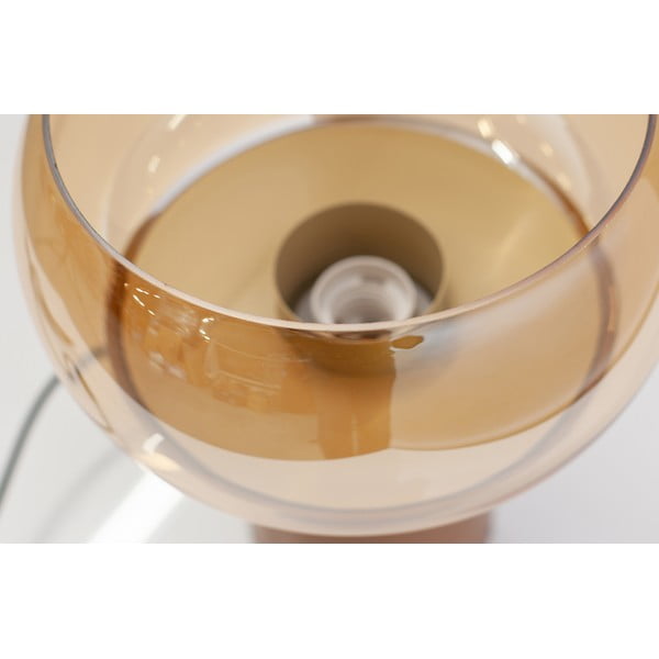 Oranžová kovová stolní lampa BePureHome, výška 28 cm-image-1