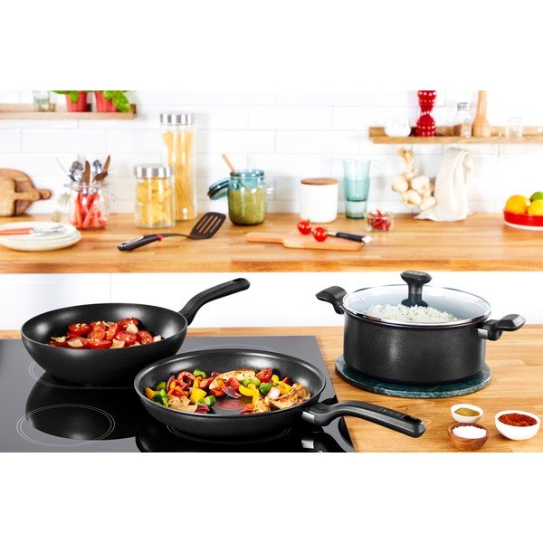 Hliníková pánev ø 24 cm So Chef Black – Tefal-image-2