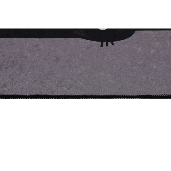 Černo-šedé koupelnové předložky v sadě 2 ks 60x100 cm Comfort – Foutastic-image-2