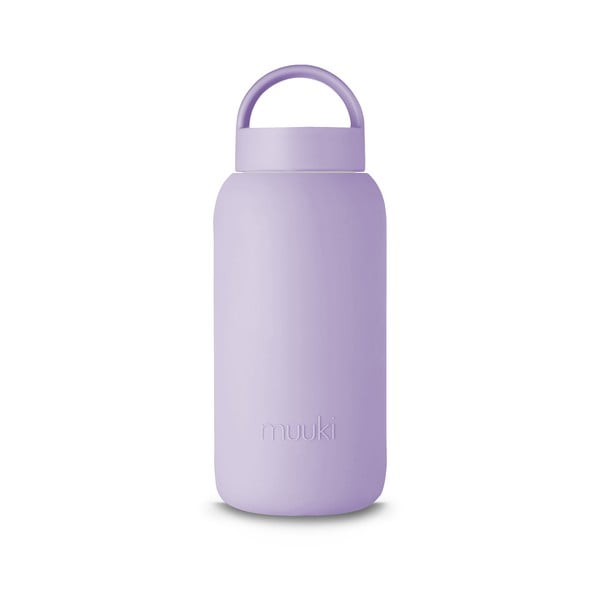Cestovní lahev v levandulové barvě 500 ml Pastel Lilac – Muuki-image-2