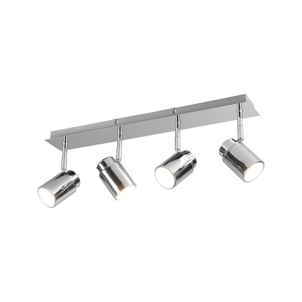 Kovové bodové svítidlo v leskle stříbrné barvě 19x52 cm Angelo – Trio-image-3