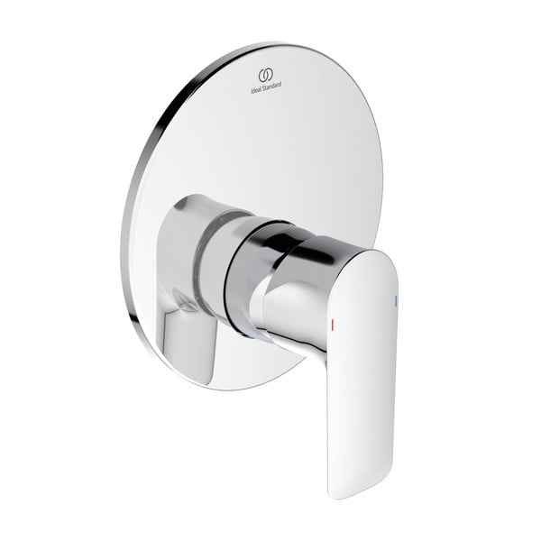 Sprchová podomítková baterie v leskle stříbrné barvě Connect Air – Ideal Standard