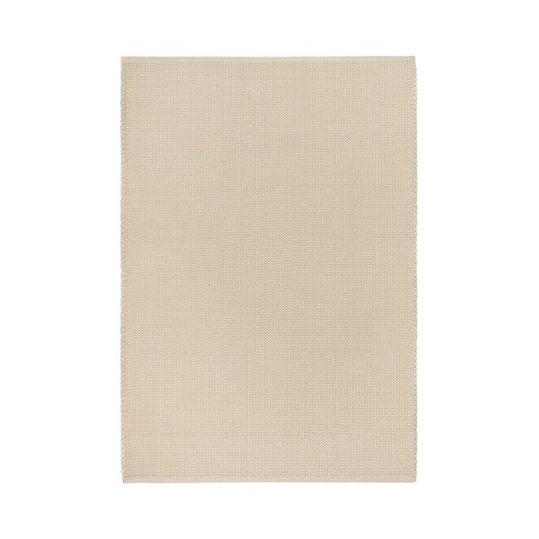 Béžový ručně tkaný vlněný koberec 200x300 cm Talo – noo.ma
