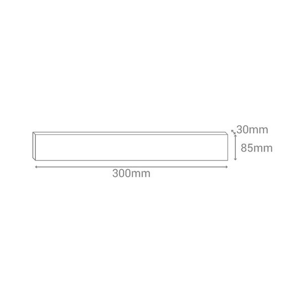 Bílé nástěnné svítidlo s LED světlem SULION Nina-image-2