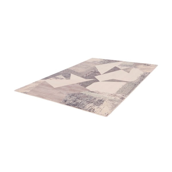 Růžovo-béžový vlněný koberec 133x180 cm Braque alabaster – Agnella-image-4