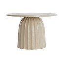 Kovový kulatý odkládací stolek ø 60 cm Veglia – Light & Living