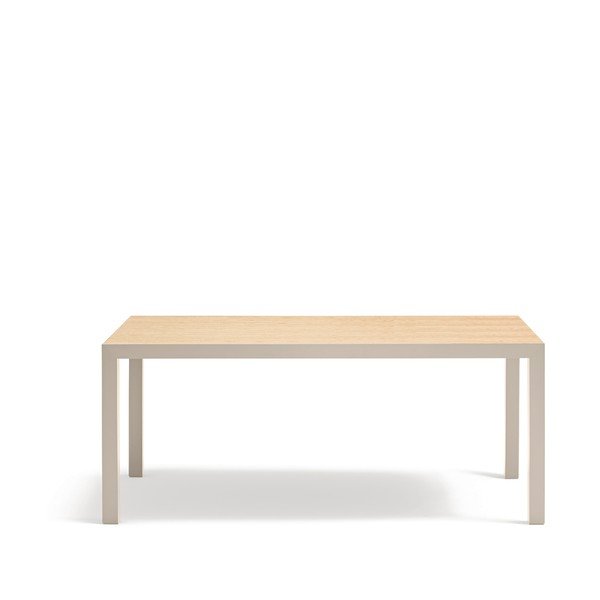 Jídelní stůl s deskou z dubového dřeva 75x180 cm Alma – Teulat