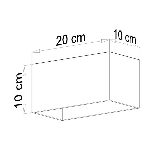 Šedé stropní svítidlo Sollux Geo-image-2