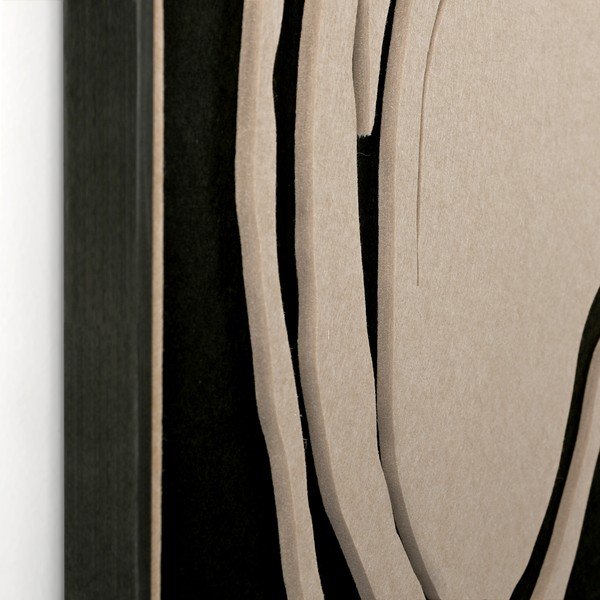 3D obraz s rámem/akustický 90x120 cm Sacred Silence 2 – Malerifabrikken-image-3