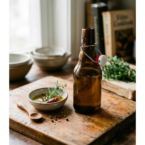 Hnědá skleněná lahev 350 ml – Orion-image-1