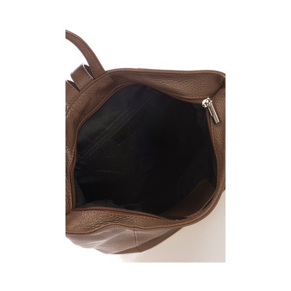Hnědý kožený batoh Lisa Minardi Narni-image-2