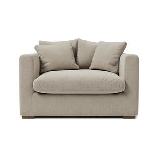 Krémové manšestrové křeslo Comfy – Scandic