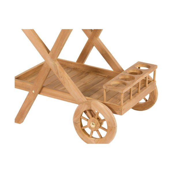 Servírovací stolek z teakového dřeva Santiago Pons Troll-image-1