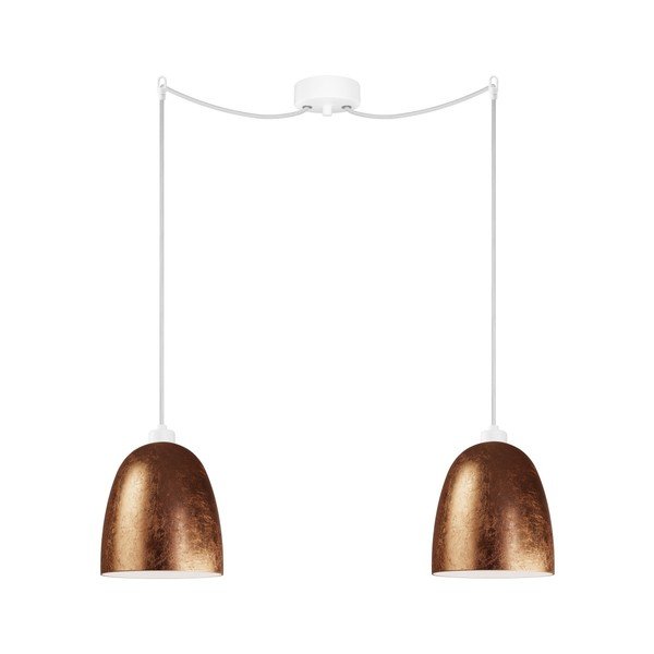 Dvojité světlo AWA Elementary copper/white/white