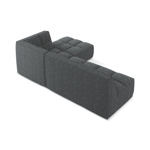 Tmavě šedá modulární rohová pohovka (variabilní roh) Kalai – Makamii-image-3
