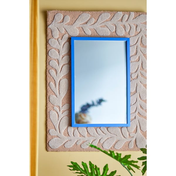 Nástěnné zrcadlo s dřevěným rámem 40x60 cm Atle – Bloomingville-image-3