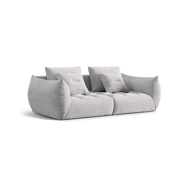 Světle šedá pohovka 232 cm Bloom – Micadoni Home-image-2