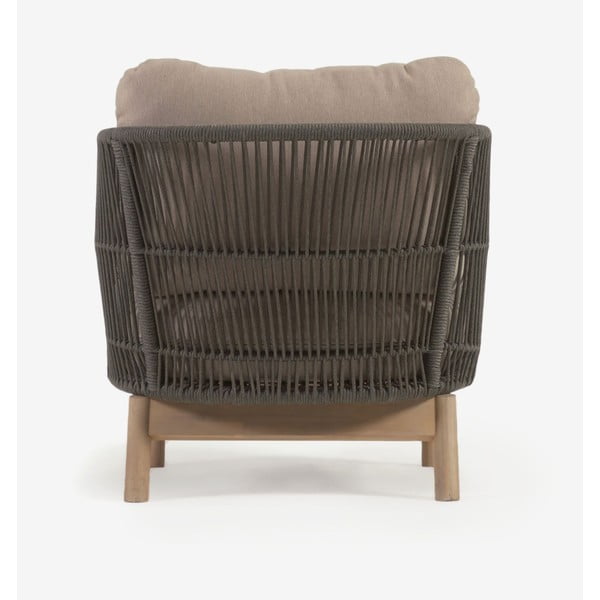 Khaki zahradní křeslo Kave Home Catalina-image-2