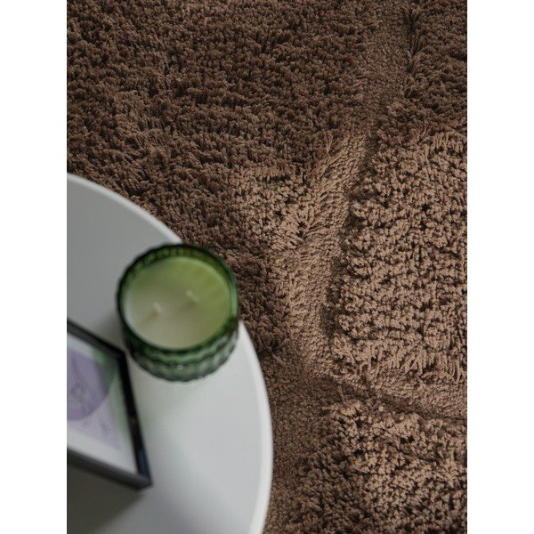 Hnědý ručně tkaný kulatý koberec ø 160 cm Lambeth Jasper – Ted Baker-image-2