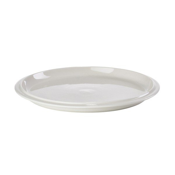 Krémový dezertní  porcelánový talíř ø 20 cm Eau – Zone