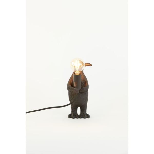 Matně černá stolní lampa (výška 24 cm) Penguin – Light & Living-image-1