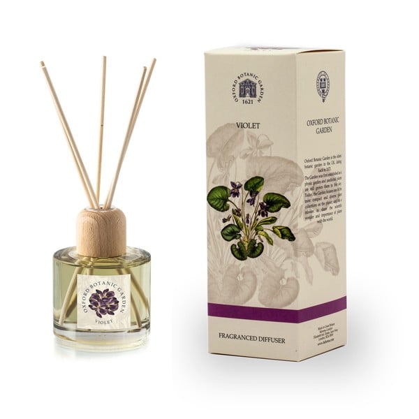 Aroma difuzér s vůni fialky Bahoma London Fragranced, 100 ml